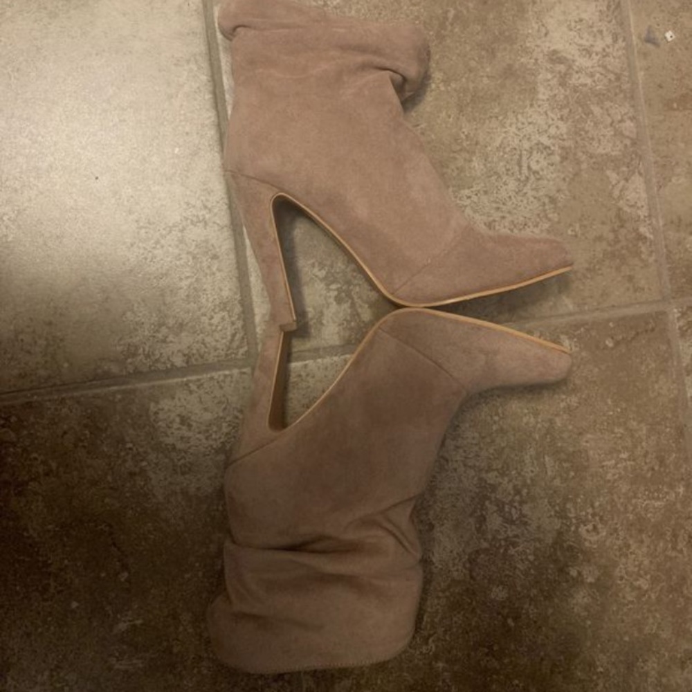 Light Pink ankle boot booties